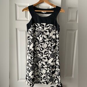 Vintage Ann Taylor Loft B & W Dress Size 4